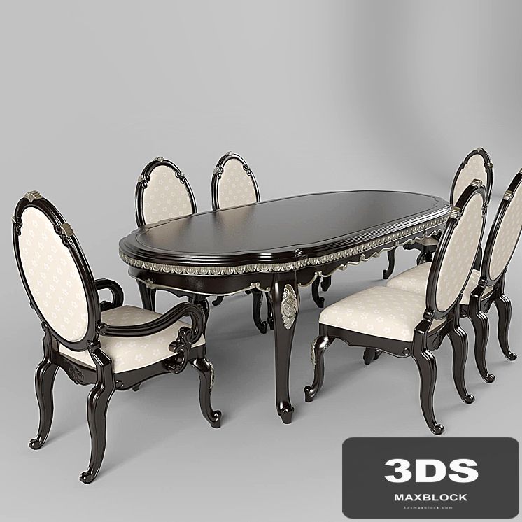 Dining Lavelle - Dark Truffle