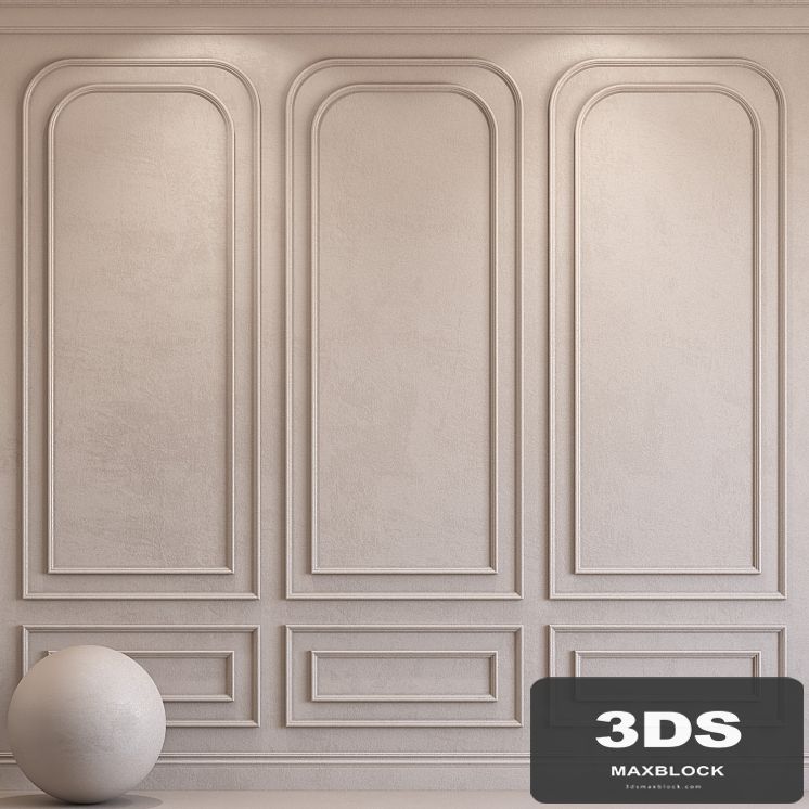 Decorative plaster with molding 33