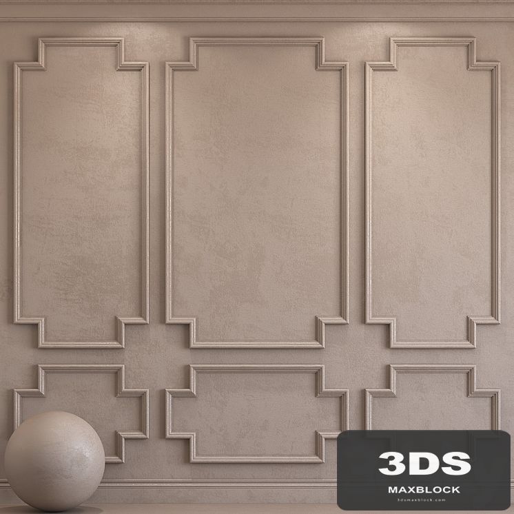 Decorative plaster with molding 37