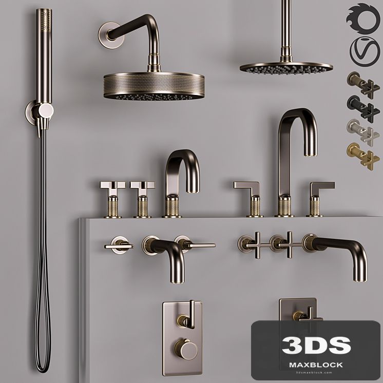 Gessi_bathroom_inciso_faucet_set 1