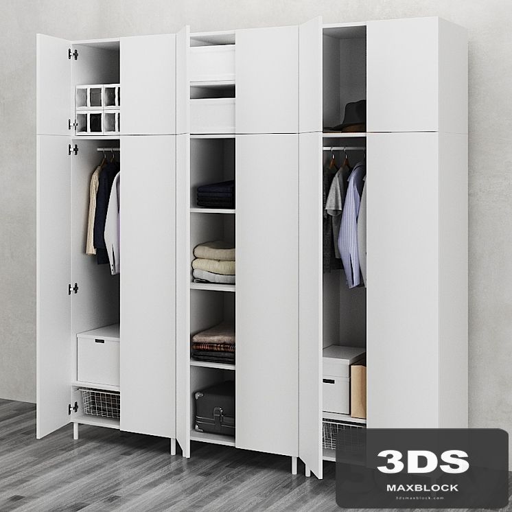 IKEA Combination Wardrobe OPHUS