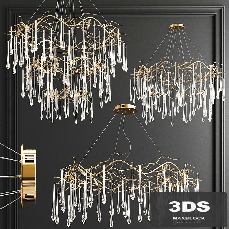 John Richard Chandelier - 3 type