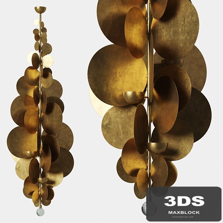 Chandelier herve van der straeten