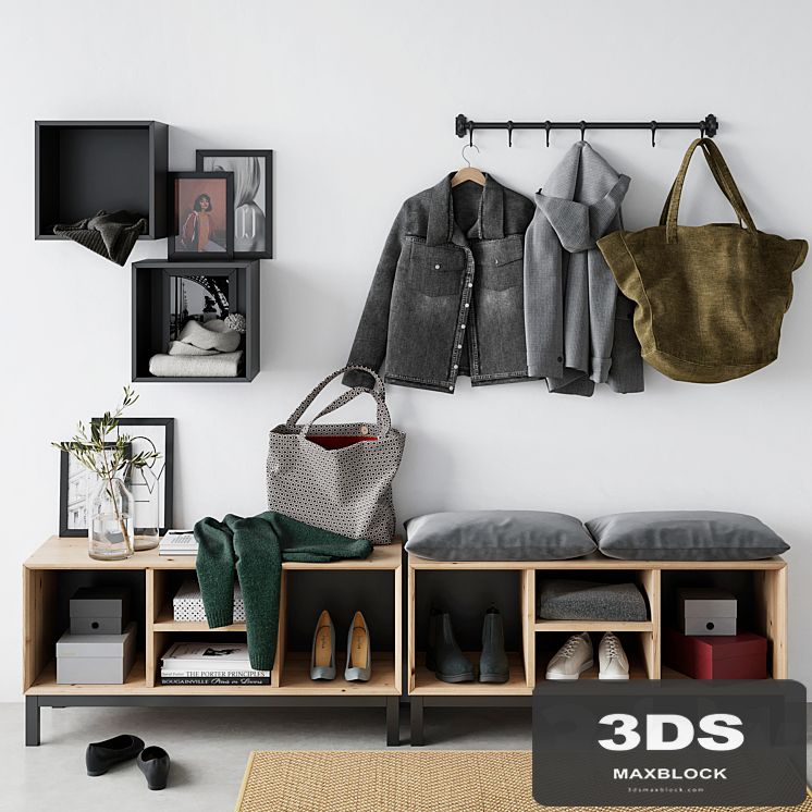 Entrance to the hall from Ikea