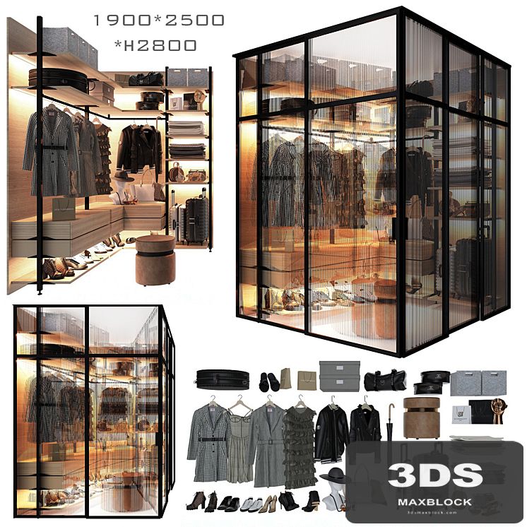 Wardrobe unit in the bedroom_4
