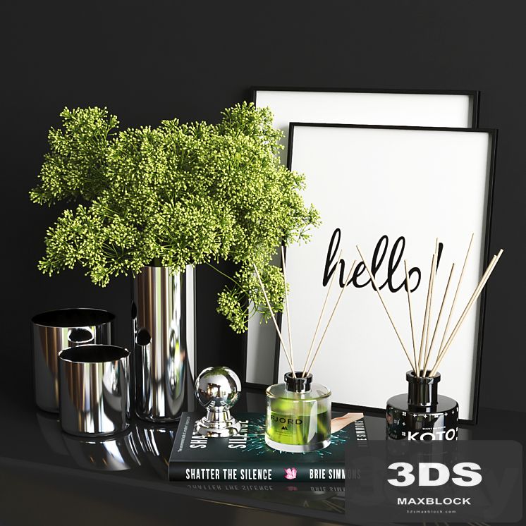 set1214 -green and steel