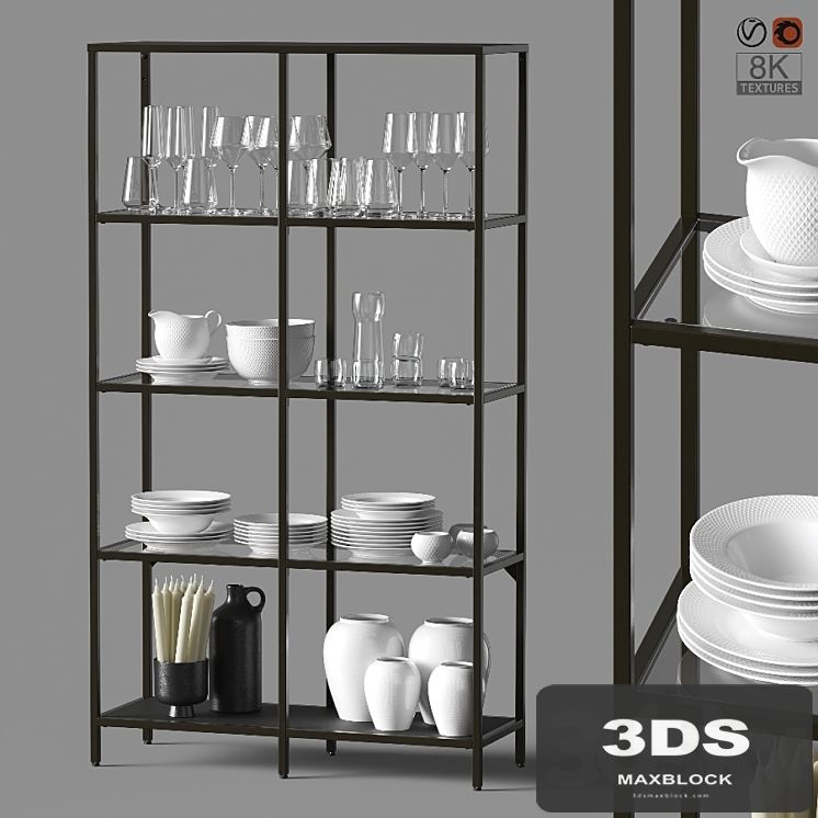 Сupboard with dishes