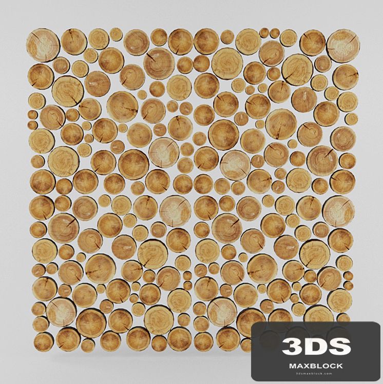 Panel from wood soil