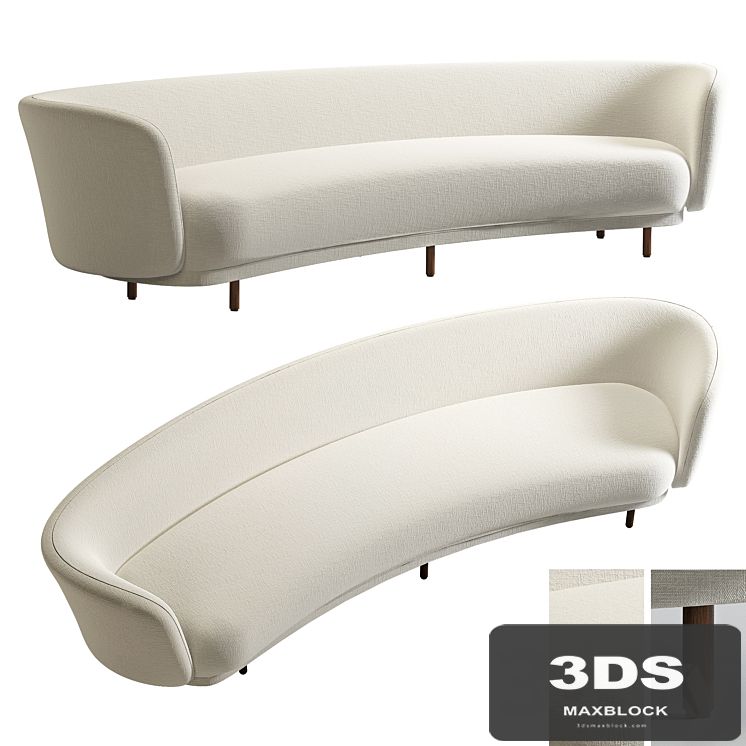 Dandy 4 seater sofa (Massproductions)