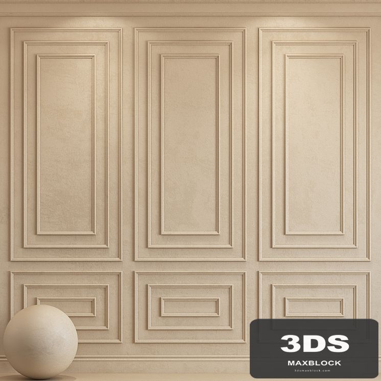 Decorative plaster with molding 39