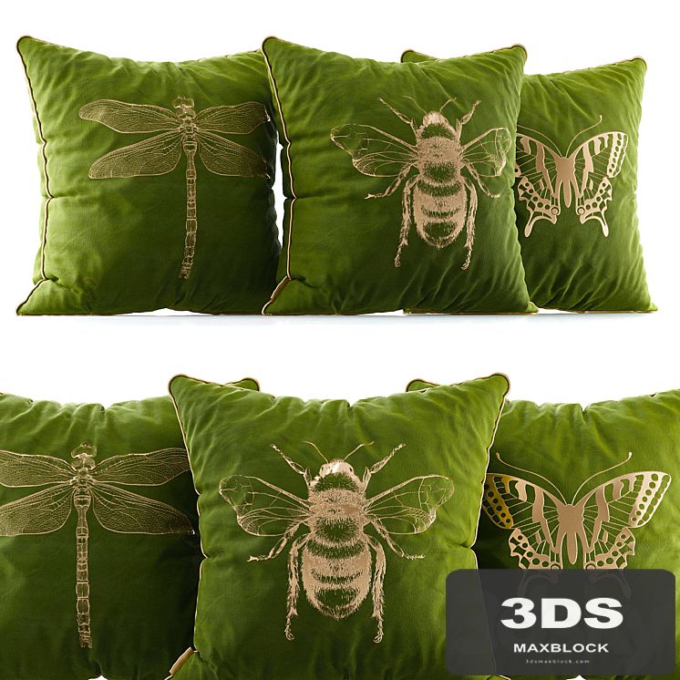 Velvet pillows
