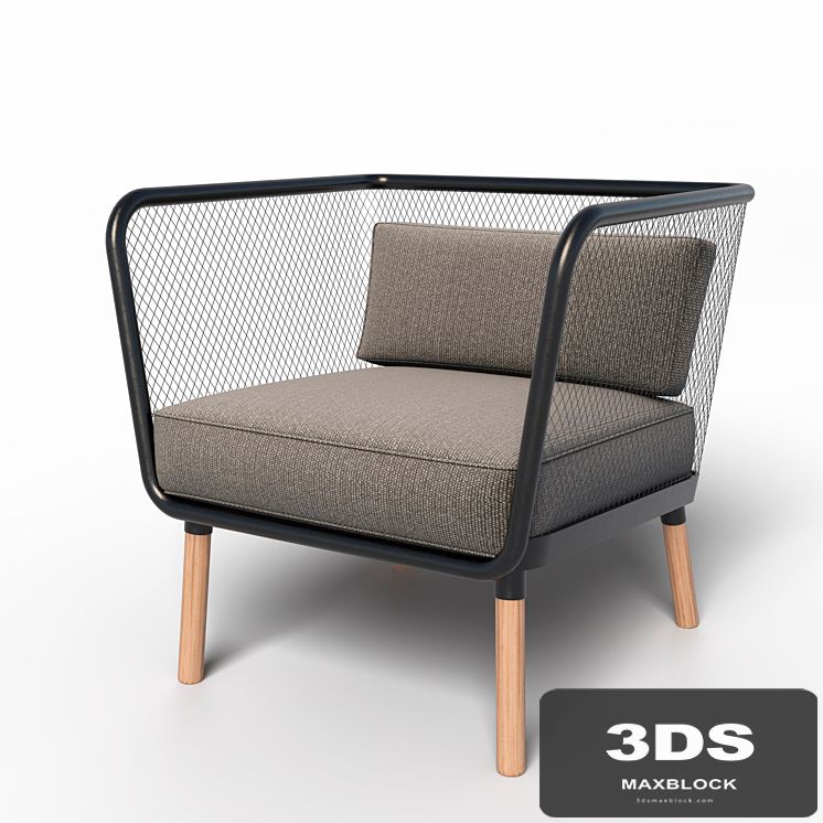 Bla Station HONKEN armchair