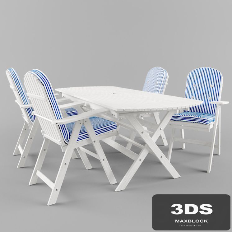 Classic outdoor seating