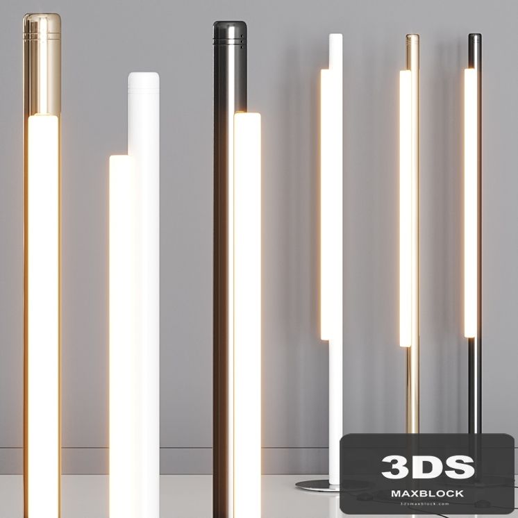 ANDlight Pipeline 125 Floor Lamps
