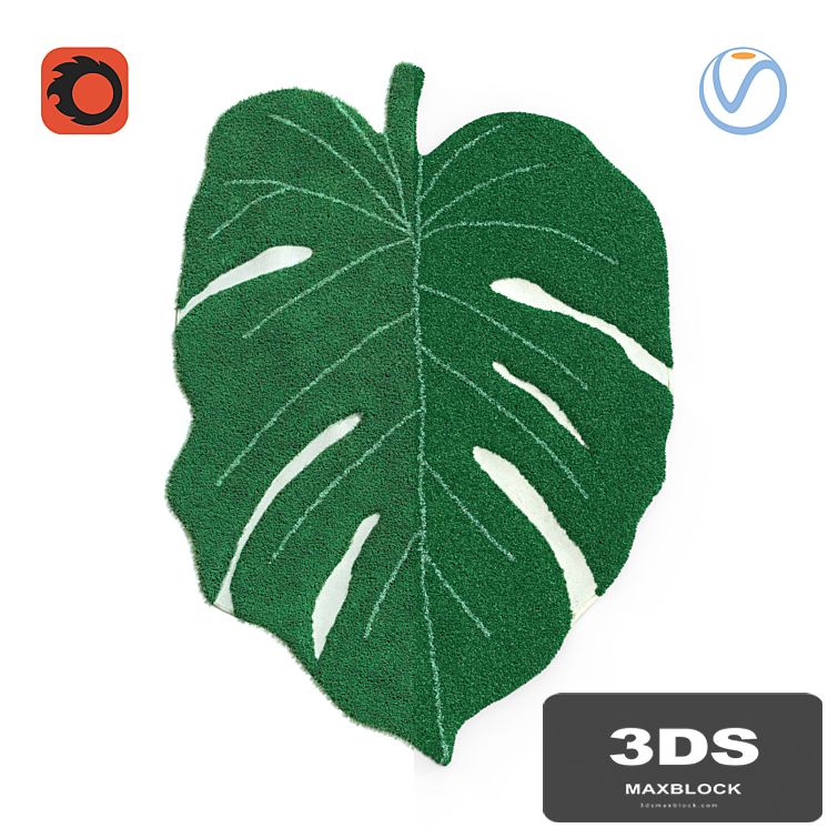 Carpet sheet monstera from Lorena Canals