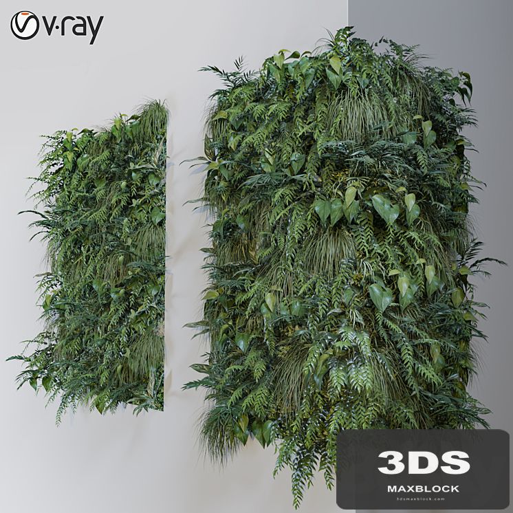 Green wall + corner