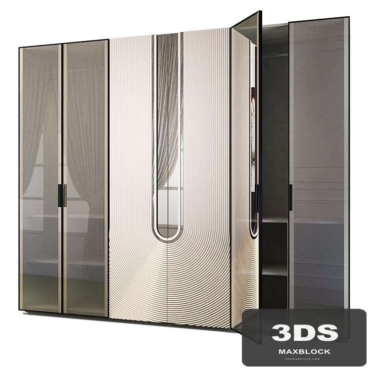 Swing cabinet for clothes Lexus. Wardrobe by Medusa Home