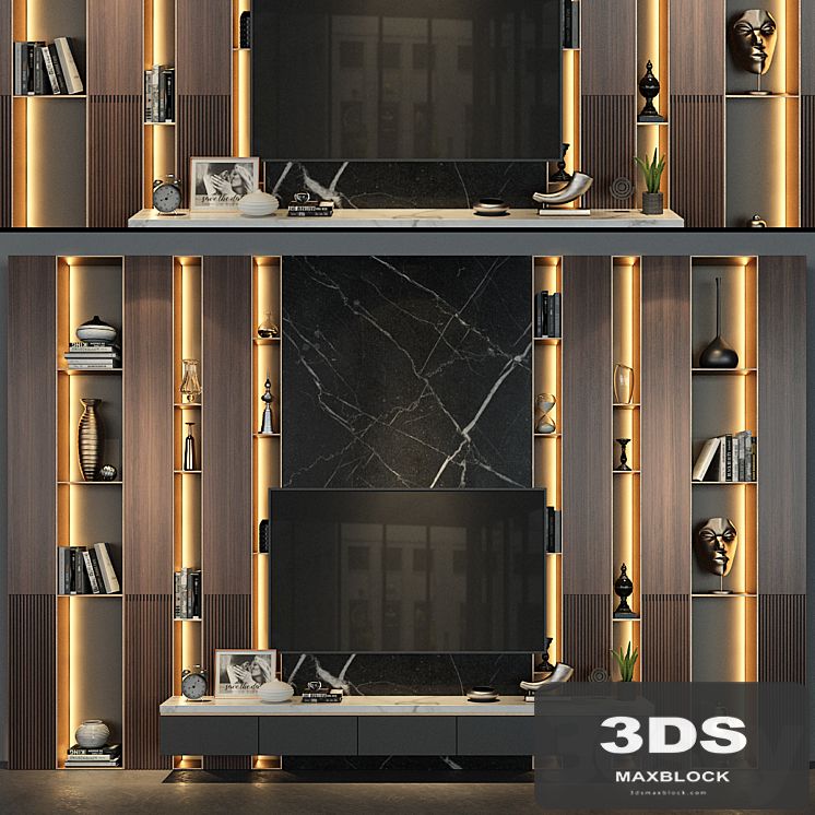 TV Wall set 75