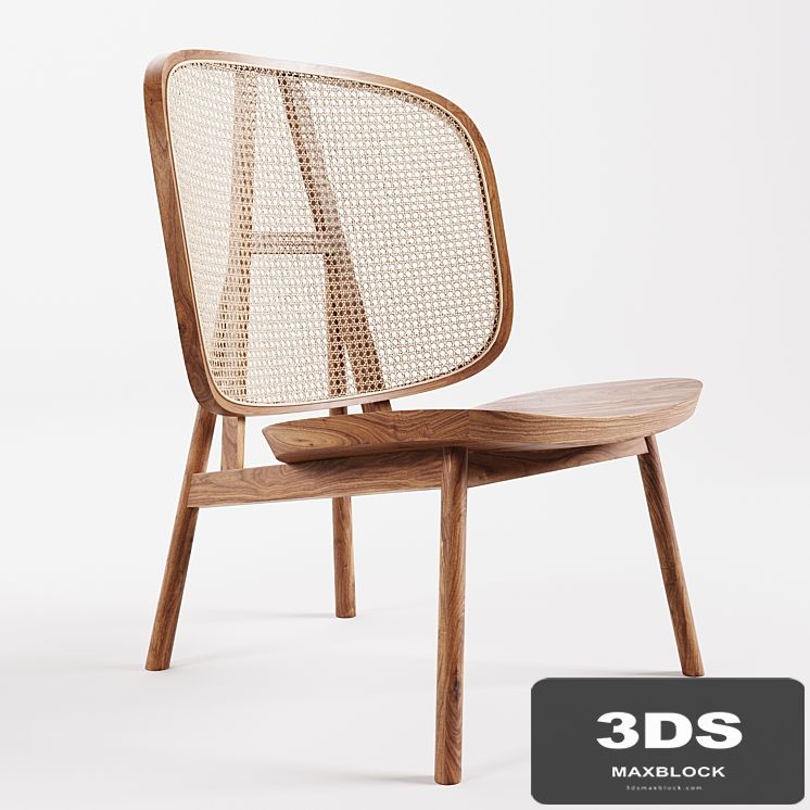Cane Collection Rattan Lounge Chair