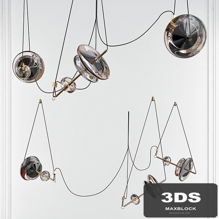 Silvio Mondino Studio TRAPEZI THREE LIGHTS