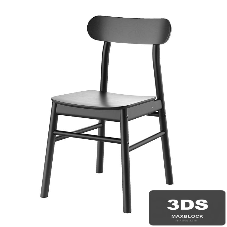 Ikea ronninge black chair