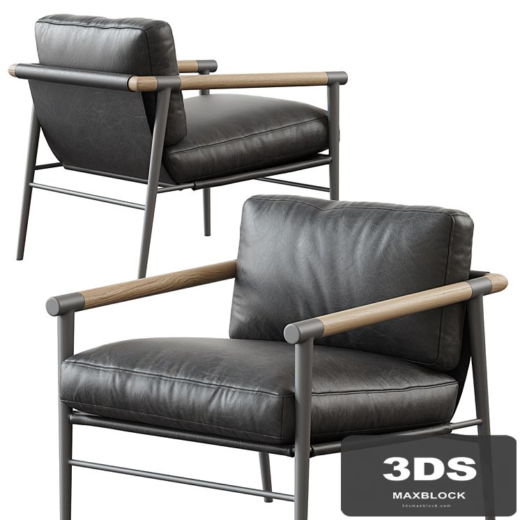 Rowen leather chair