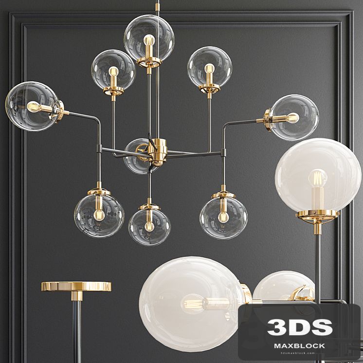Bistro medium chandelier
