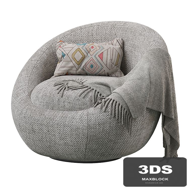 Cozy swivel chair