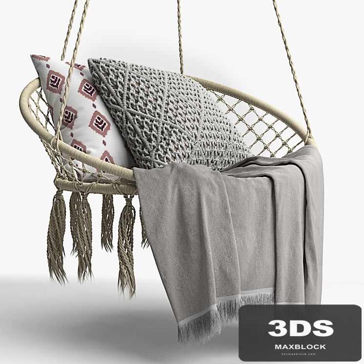BUTLERS PARADISE NOW "Hammock chair with fringes"