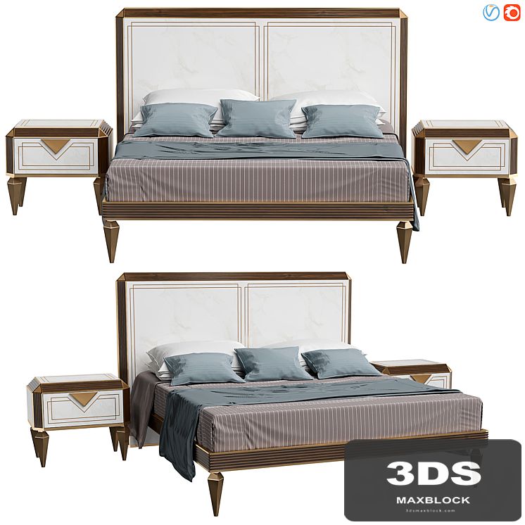 DIAMANTE BED