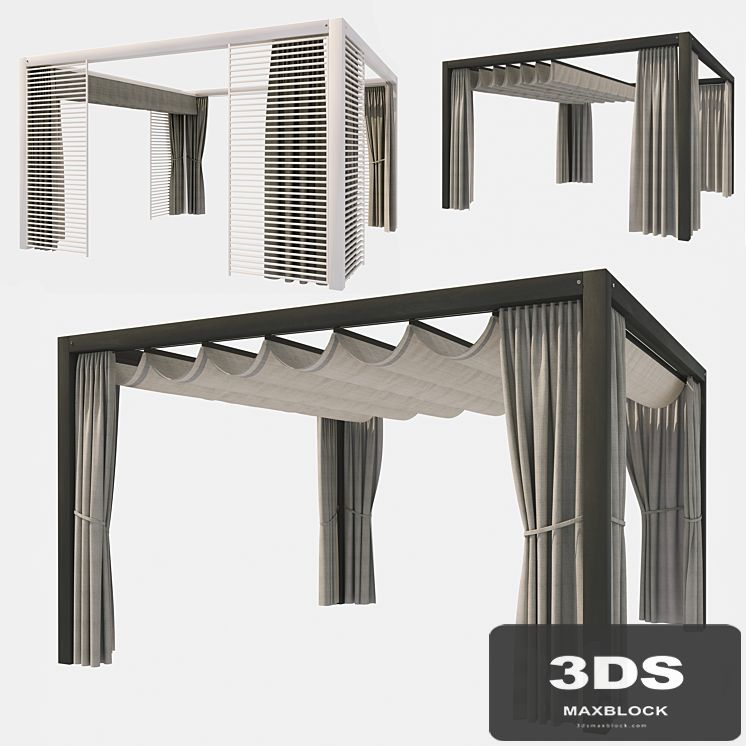 Garden gazebo UNOSIDER MOOD YPE