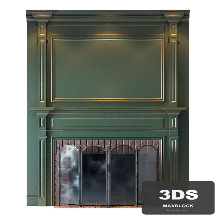 Classic fireplace