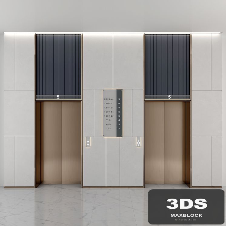 ELEVATOR LOBBY DESIGN 3