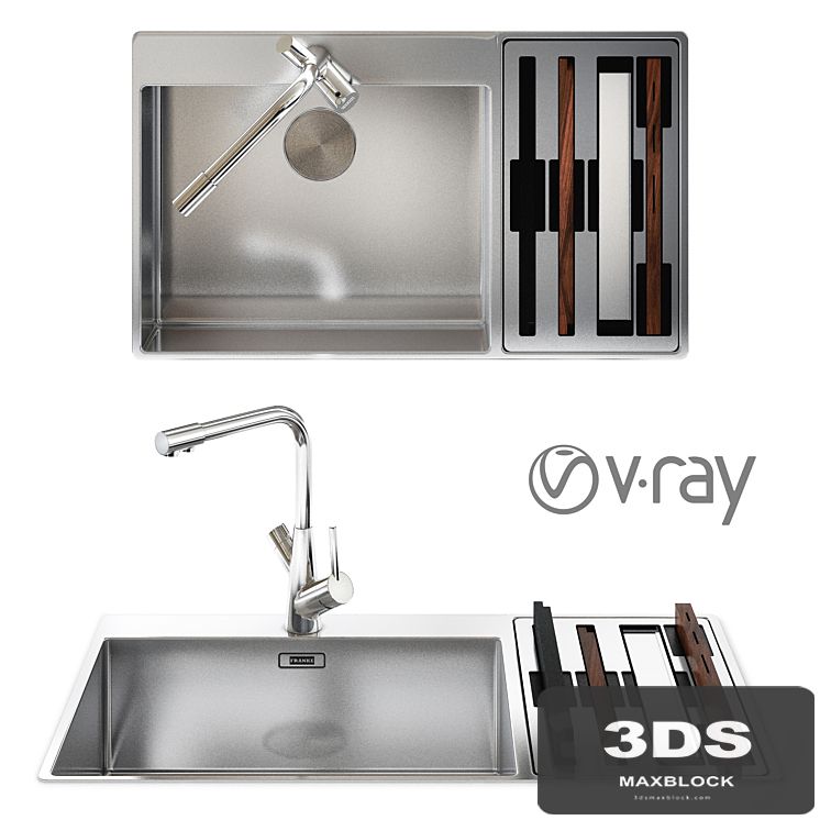 FRANKE SINK AND FAUCET 1