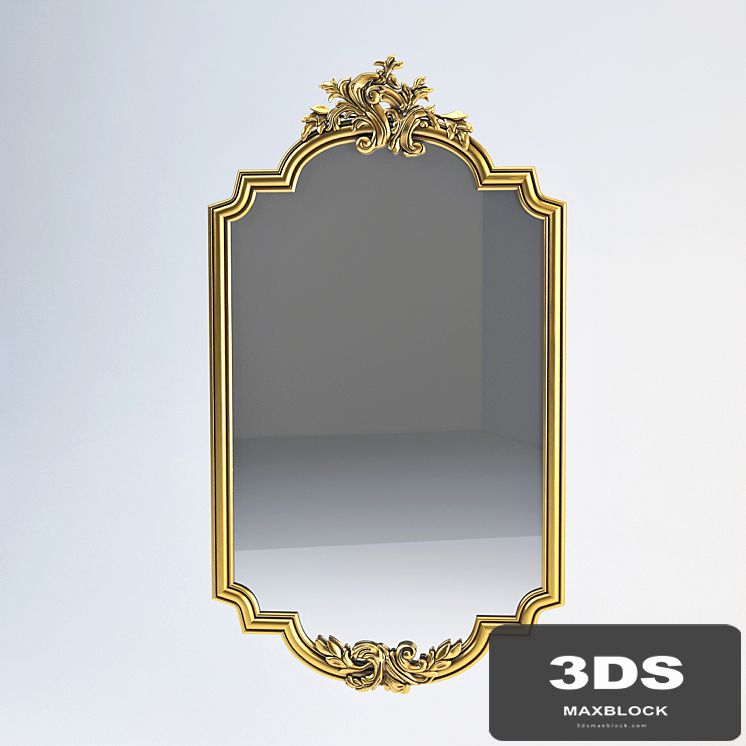 Decorative crafts mirror 1924
