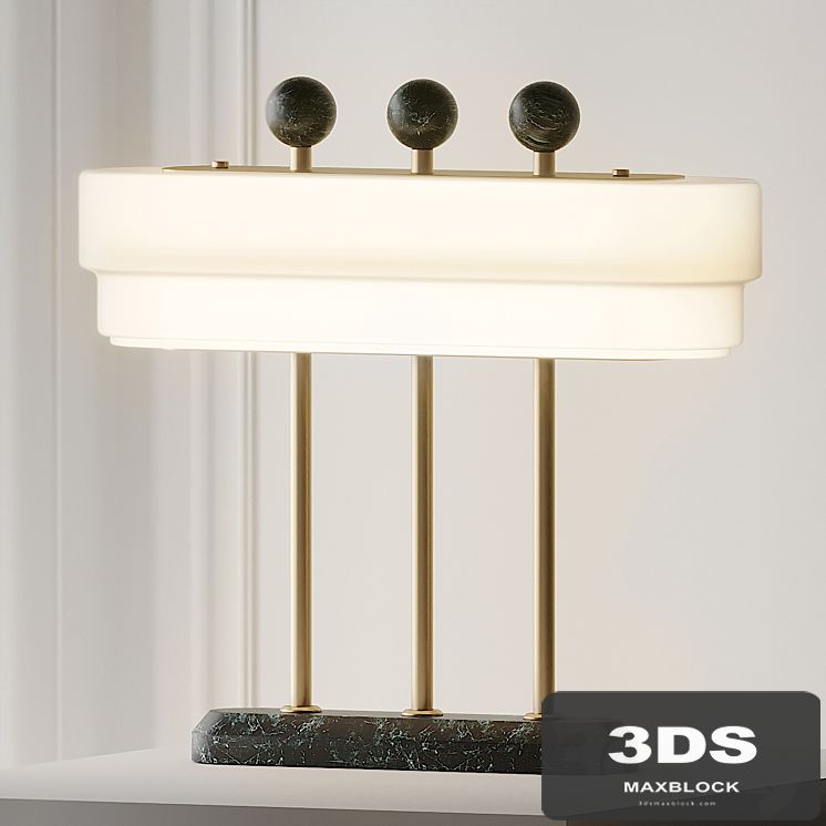Spate Table Lamp by Bert Frank