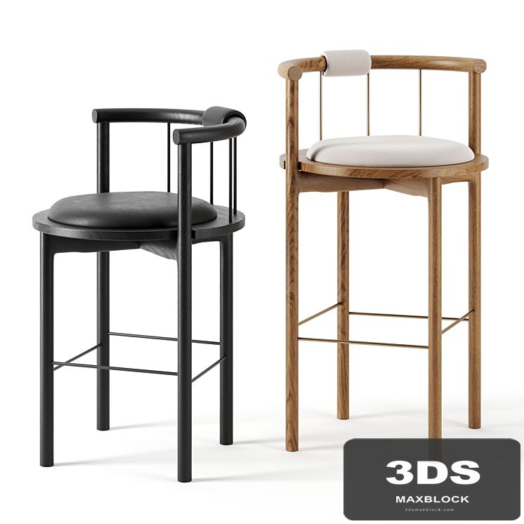 Lloyd Bar Stool by Crump and Kwash