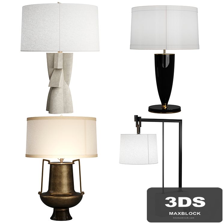 Arteriors 4 table lamps