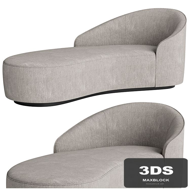 Arteriors turner chaise