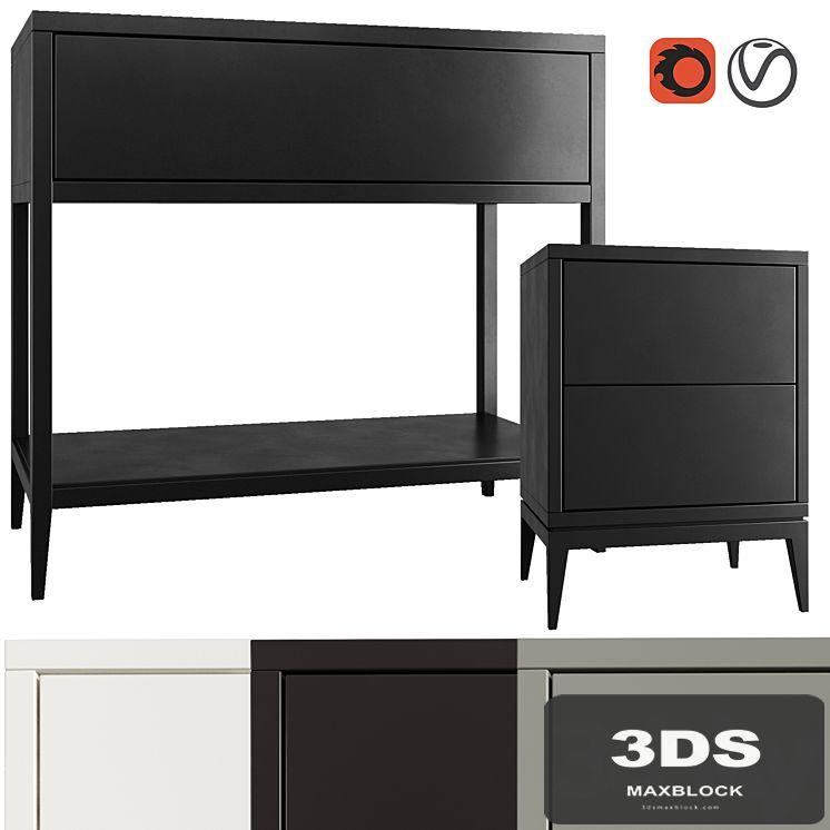 Dantone Home Console / Nightstand Austin