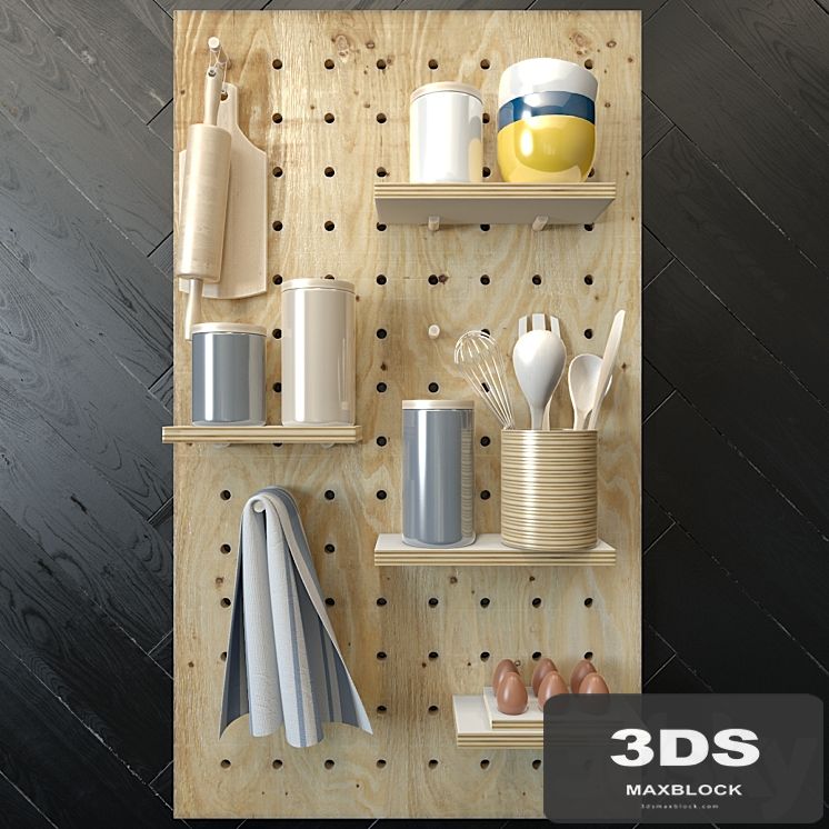Wall-mounted Storage Panel