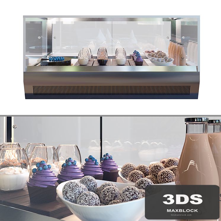 Confectionery showcase