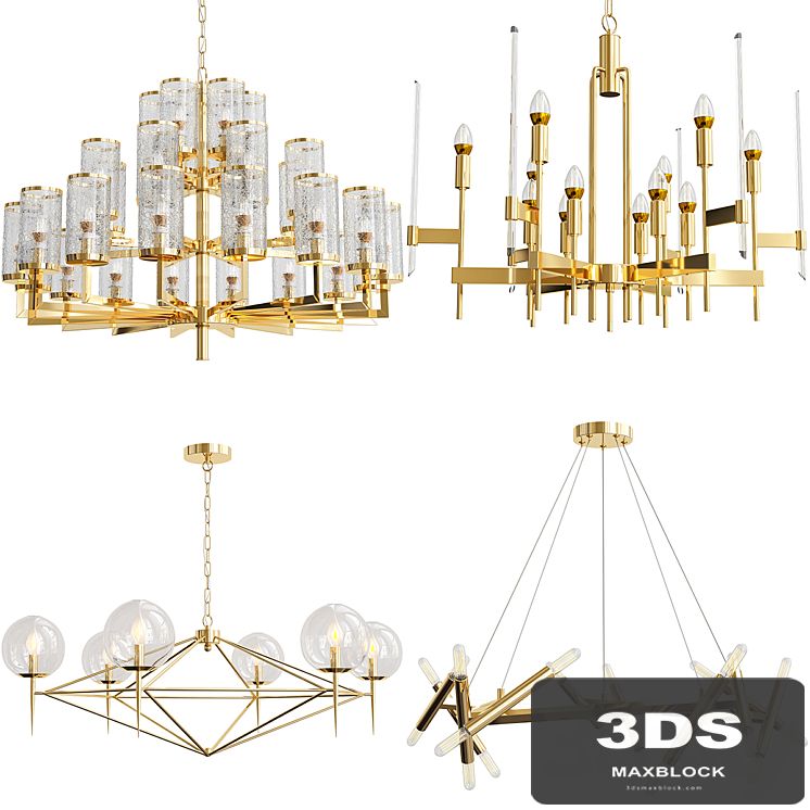 Exclusive Chandelier Set-4