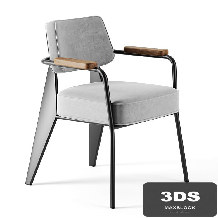 Fauteuil Direction chair by Vitra