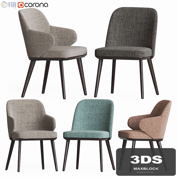 Foyer Dining Chair Set Calligaris
