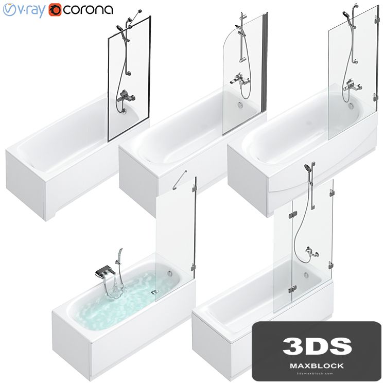 Bath and shower curtains Villeroy & Boch