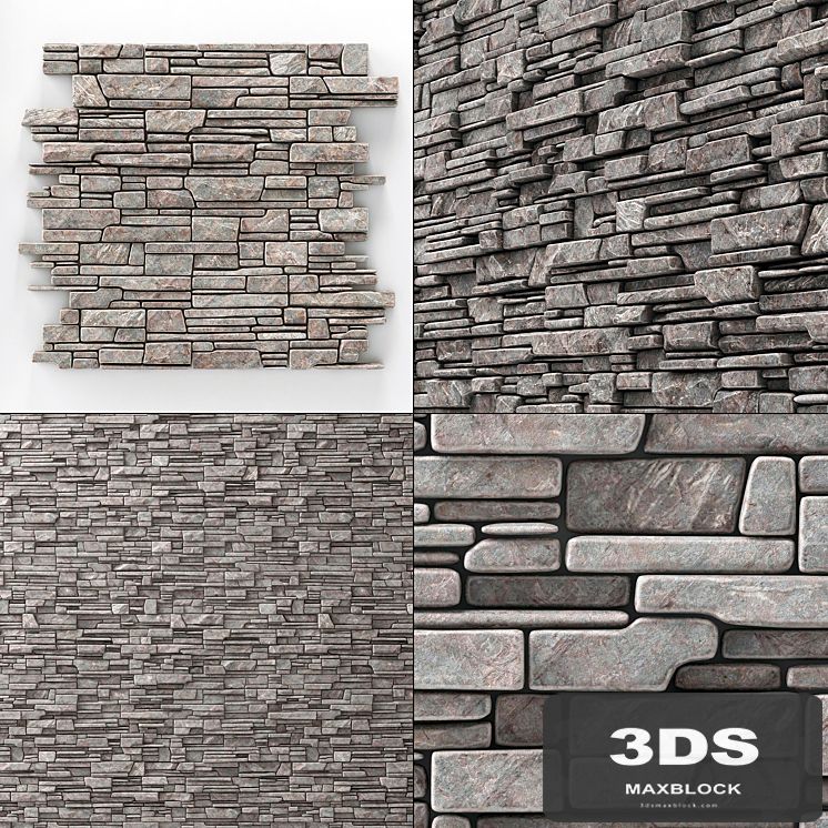 Wall stone clincer rock decor n3