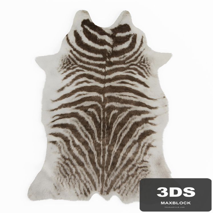 Zebra Gray Rug