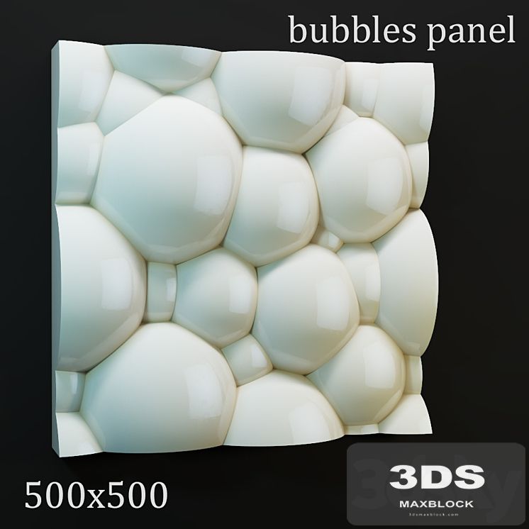 Decorative panel Bubbles