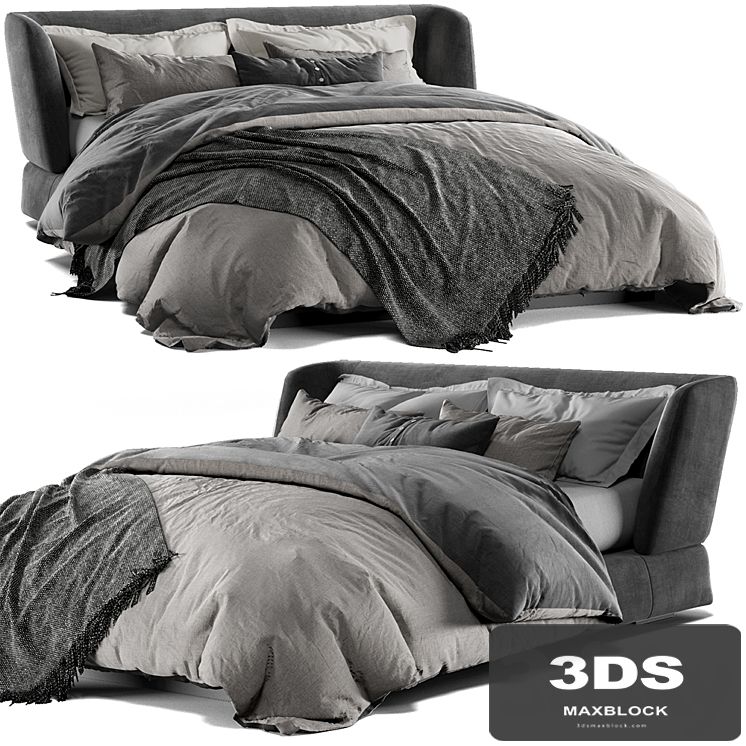 Minotti creed bed